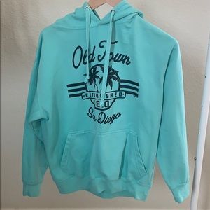 Teal Old Town San Diego Hoodie